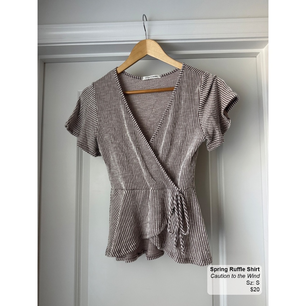 Spring Ruffle Shirt